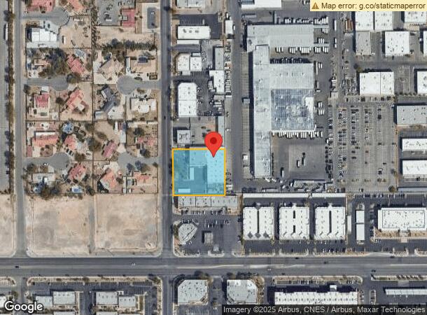  7240 Placid St, Las Vegas, NV Parcel Map