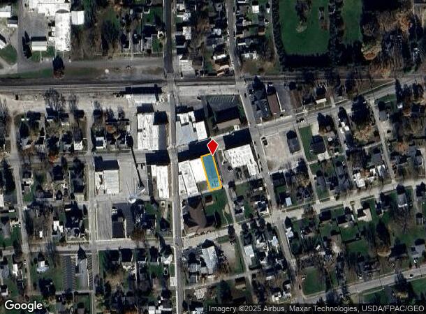 129 E Main St, Mc Comb, OH Parcel Map
