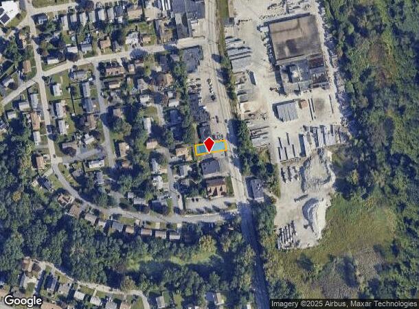  95 Budlong Rd, Cranston, RI Parcel Map