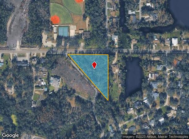 867 Sunset Ln, Lutz, FL Parcel Map