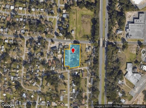  4431 Lillian Hwy, Pensacola, FL Parcel Map