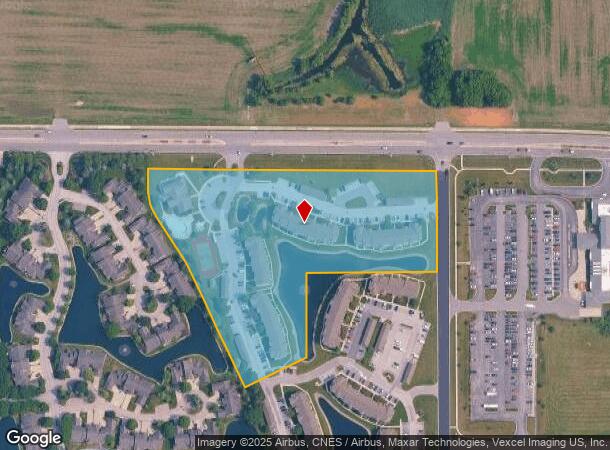 9351 W 93Rd Pl, Crown Point, IN Parcel Map