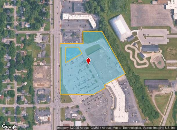 1276 N Main St, Crown Point, IN Parcel Map