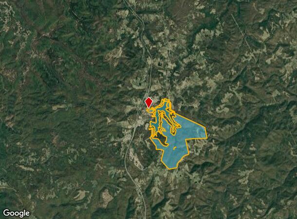  3001 Flat Top Lk, Ghent, WV Parcel Map