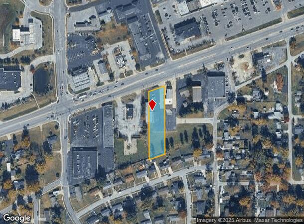 1647 E Main St, Plainfield, IN Parcel Map