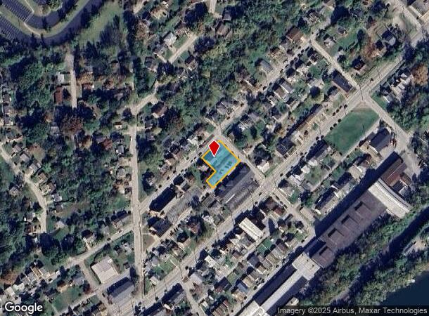  464 Walnut St, Pittsburgh, PA Parcel Map