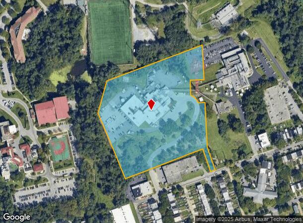  3725 Malden Ave, Baltimore, MD Parcel Map