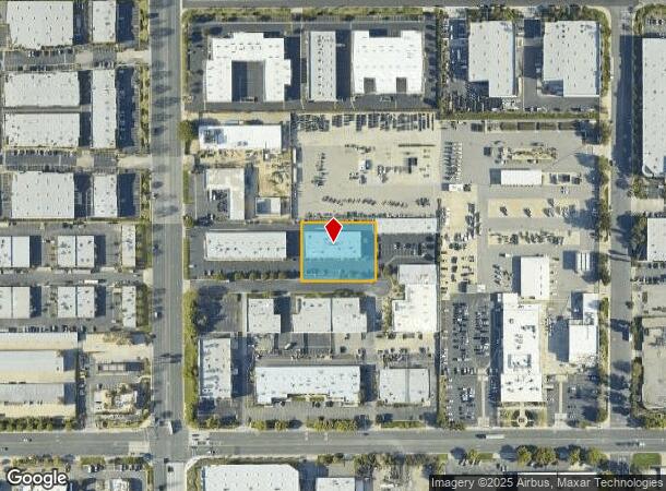  1707 S Grove Ave, Ontario, CA Parcel Map