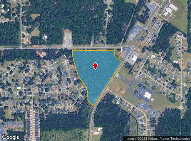  Elberta Rd, Warner Robins, GA Parcel Map