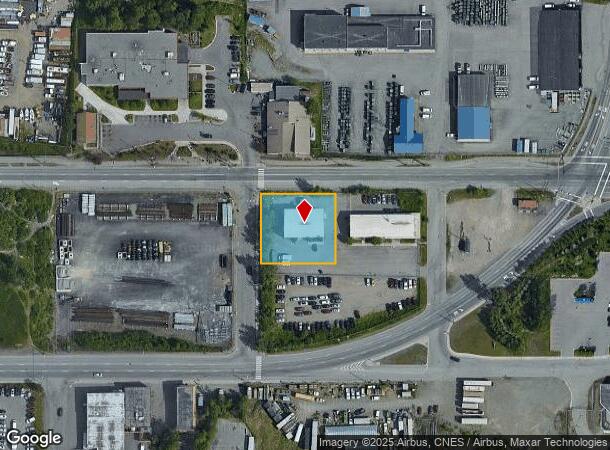 1100 E 3Rd Ave, Anchorage, AK Parcel Map