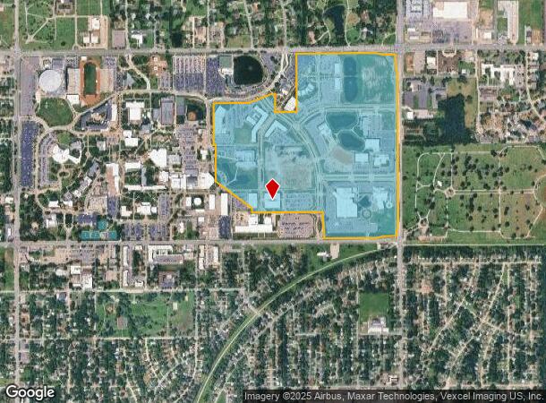 1930 E Mid Campus Dr N, Wichita, KS Parcel Map