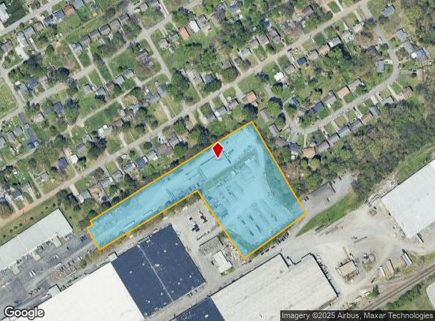 1840 N Cherry St, Knoxville, TN Parcel Map