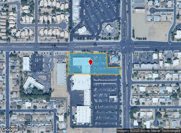  940 N Alma School Rd, Chandler, AZ Parcel Map