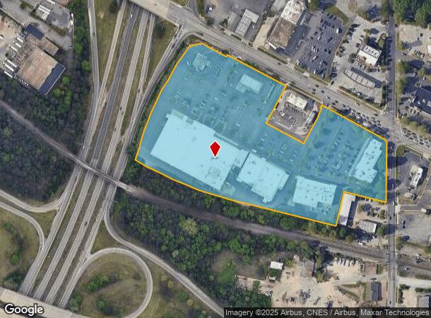  3415 Hillsborough Rd, Durham, NC Parcel Map