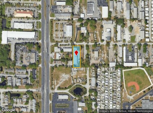  6554 123Rd Ave, Largo, FL Parcel Map
