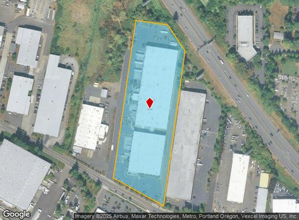  8001 Sw Hunziker Rd, Portland, OR Parcel Map