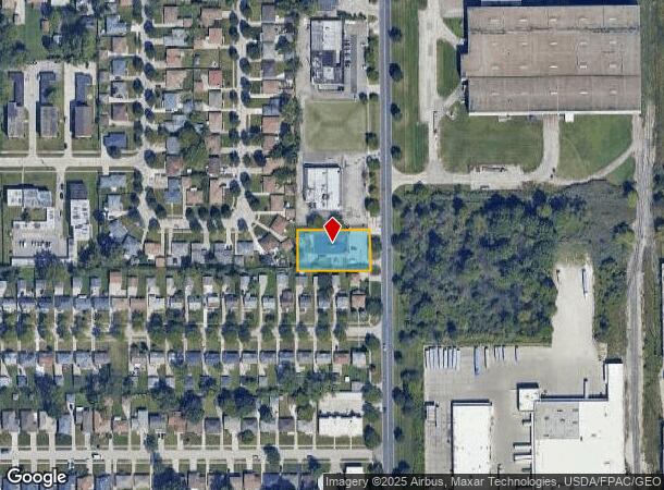  5890 Lee Rd S, Maple Heights, OH Parcel Map
