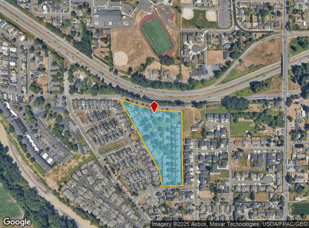  14624 72Nd St E, Sumner, WA Parcel Map