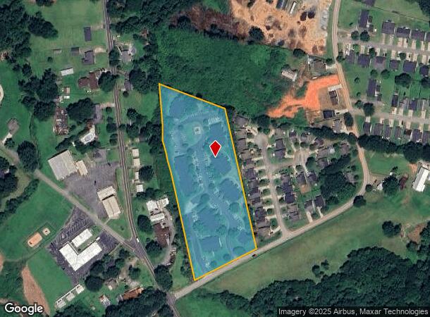  1002 David Duvall Ct, Inman, SC Parcel Map