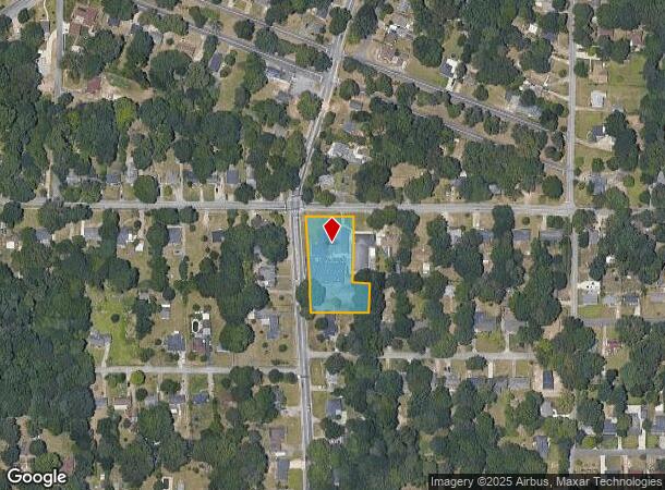  823 South Ave, Forest Park, GA Parcel Map