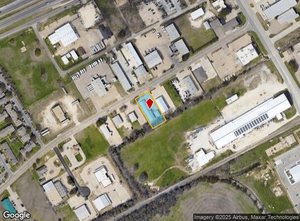 7724 Central Park Dr, Woodway, TX Parcel Map