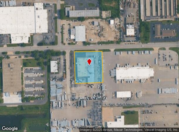  7335 W 100Th Pl, Bridgeview, IL Parcel Map