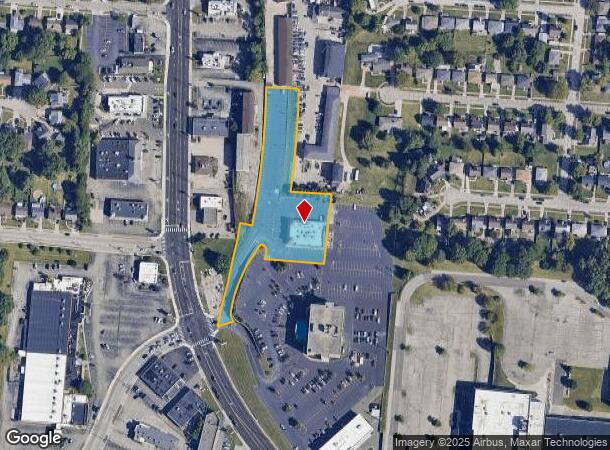  6380 Glenway Ave, Cincinnati, OH Parcel Map