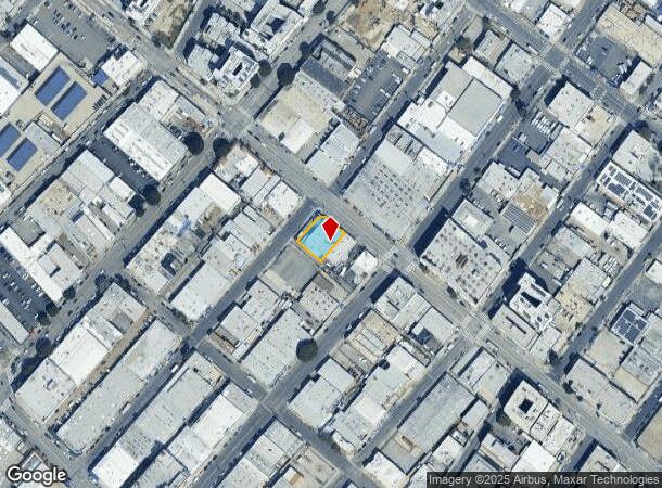  700 E 7Th St, Los Angeles, CA Parcel Map