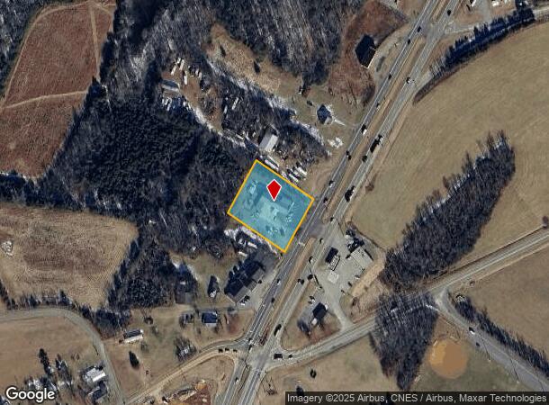 9006 Wards Rd, Rustburg, VA Parcel Map