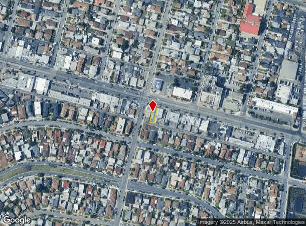  6104 Whittier Blvd, Los Angeles, CA Parcel Map