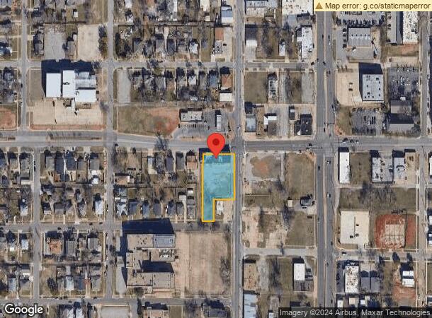  1100 N Western Ave, Oklahoma City, OK Parcel Map