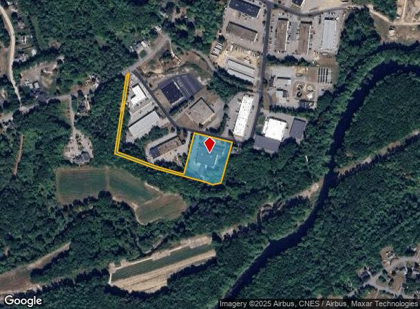 21 Lomar Park, Pepperell, MA Parcel Map
