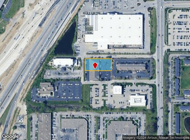  7950 N Shadeland Ave, Indianapolis, IN Parcel Map