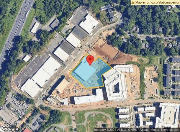  2213 Toomey Ave, Charlotte, NC Parcel Map