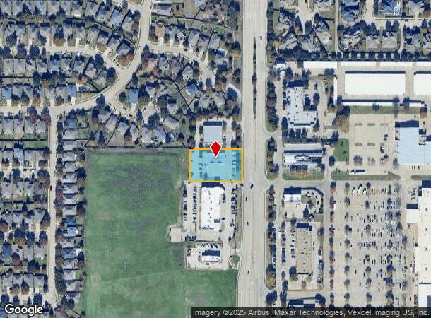 389 N Custer Rd, Mckinney, TX Parcel Map