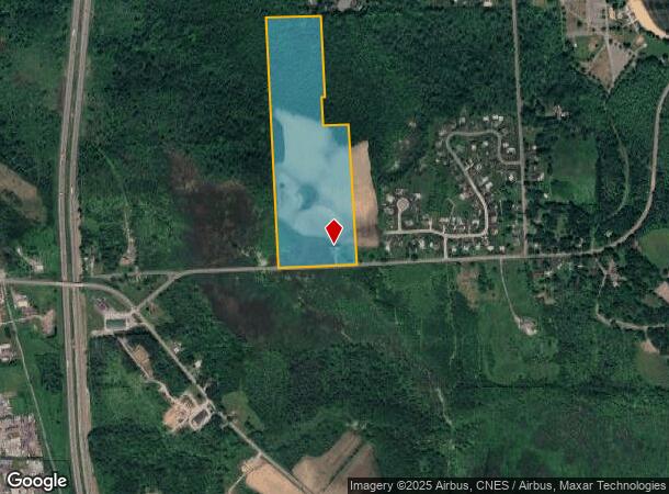 5833 Ladd Rd, Brewerton, NY Parcel Map