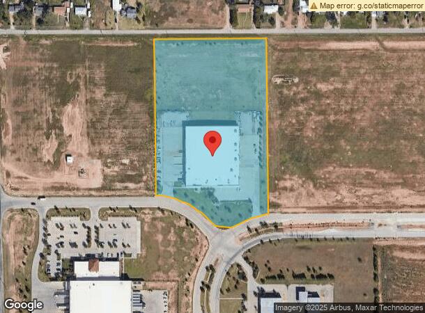  501 E Hunter St, Lubbock, TX Parcel Map