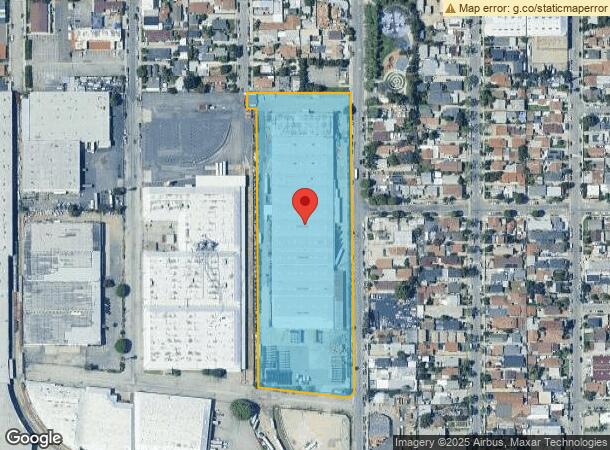  1363 S Bonnie Beach Pl, Commerce, CA Parcel Map