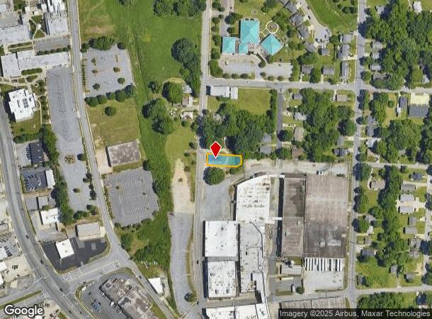  813 S Centennial St, High Point, NC Parcel Map