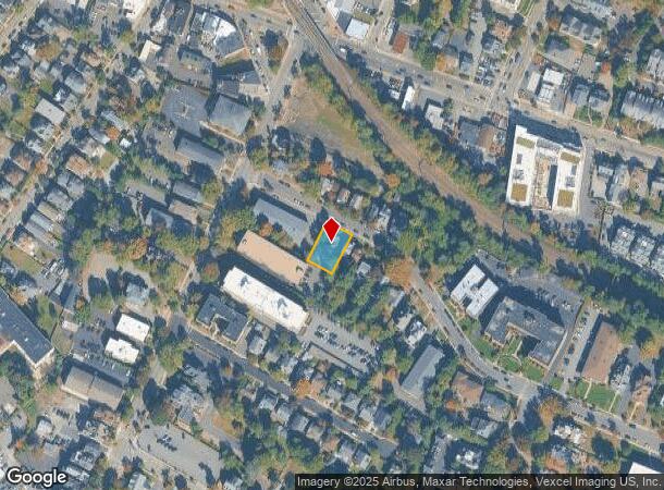 11 Hill St, Morristown, NJ Parcel Map