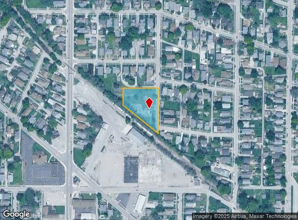  631 S 20Th St, New Castle, IN Parcel Map