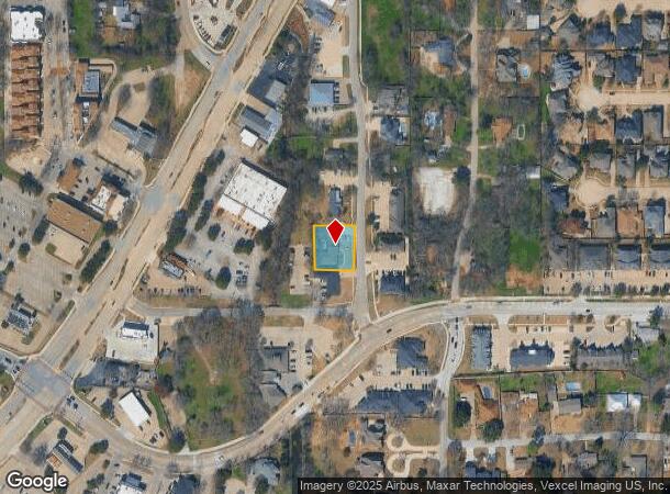  5004 Thompson Ter, Colleyville, TX Parcel Map