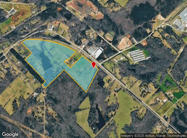 1531 Greensboro Rd, Madison, GA Parcel Map