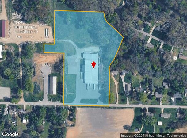 135Th, Hamilton, MI Parcel Map