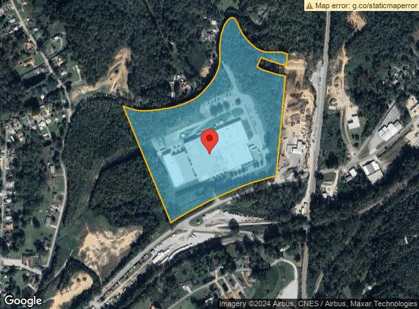  1659 E Court St, Marion, NC Parcel Map