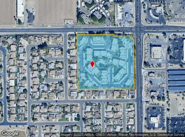 2575 W 24Th St, Yuma, AZ Parcel Map