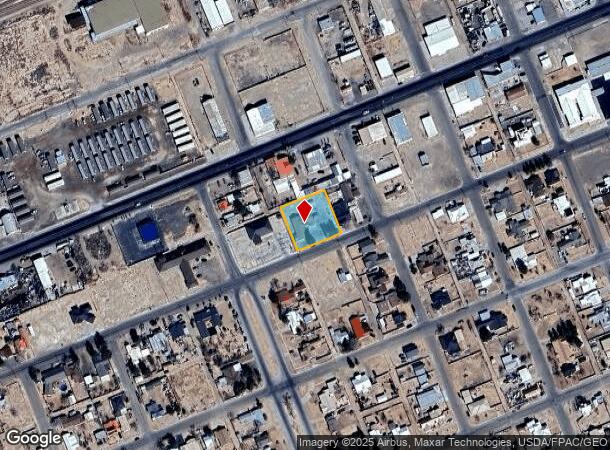 1603 W 4Th St, Pecos, TX Parcel Map