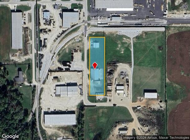  805 E Industrial Dr, Morristown, IN Parcel Map