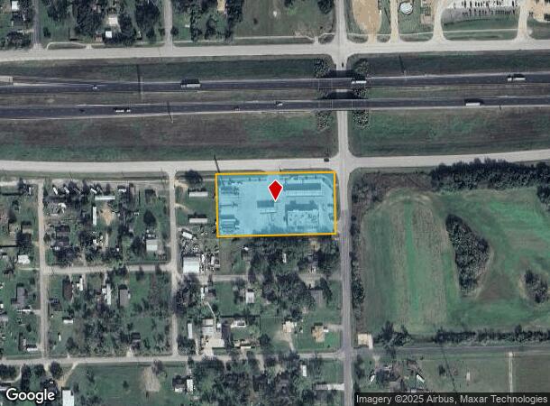 1414 Palacios St, El Campo, TX Parcel Map