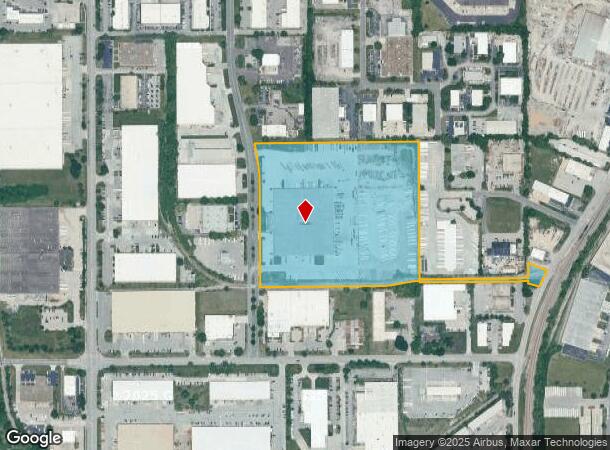  9801 Alden St, Lenexa, KS Parcel Map